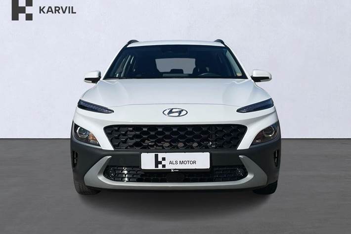 Hvid Hyundai Kona fra 2022