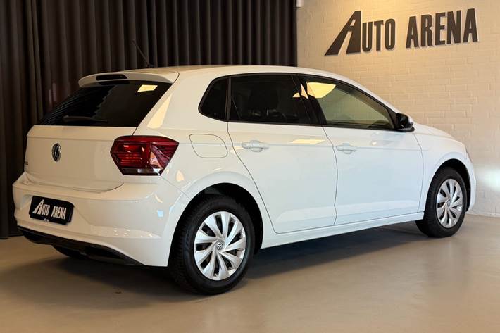 Hvid VW Polo fra 2018
