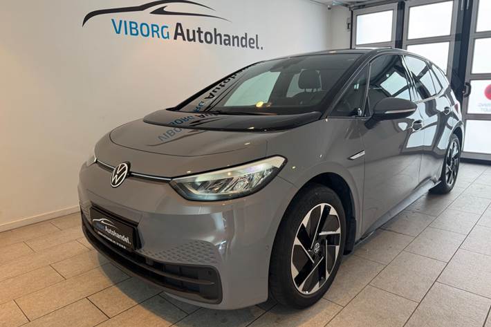 Grå VW ID.3 fra 2023