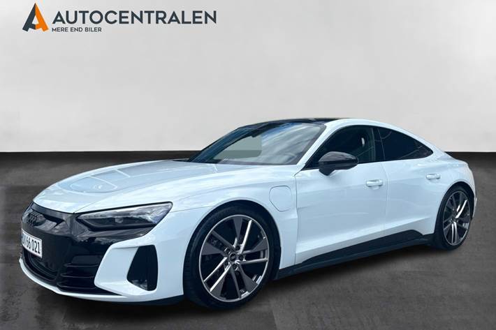 Grå Audi e-tron GT fra 2022