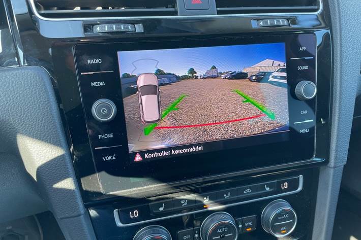 Sort VW Golf VII fra 2019