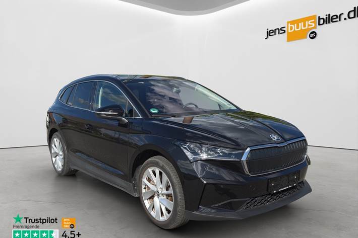 Sort Skoda Enyaq fra 2021