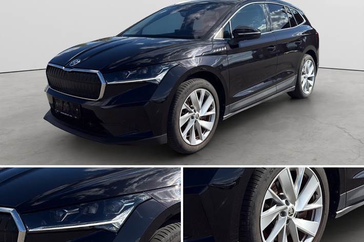 Sort Skoda Enyaq fra 2021