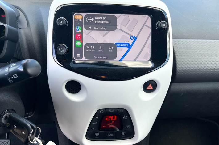 Sort Citroën C1 fra 2018