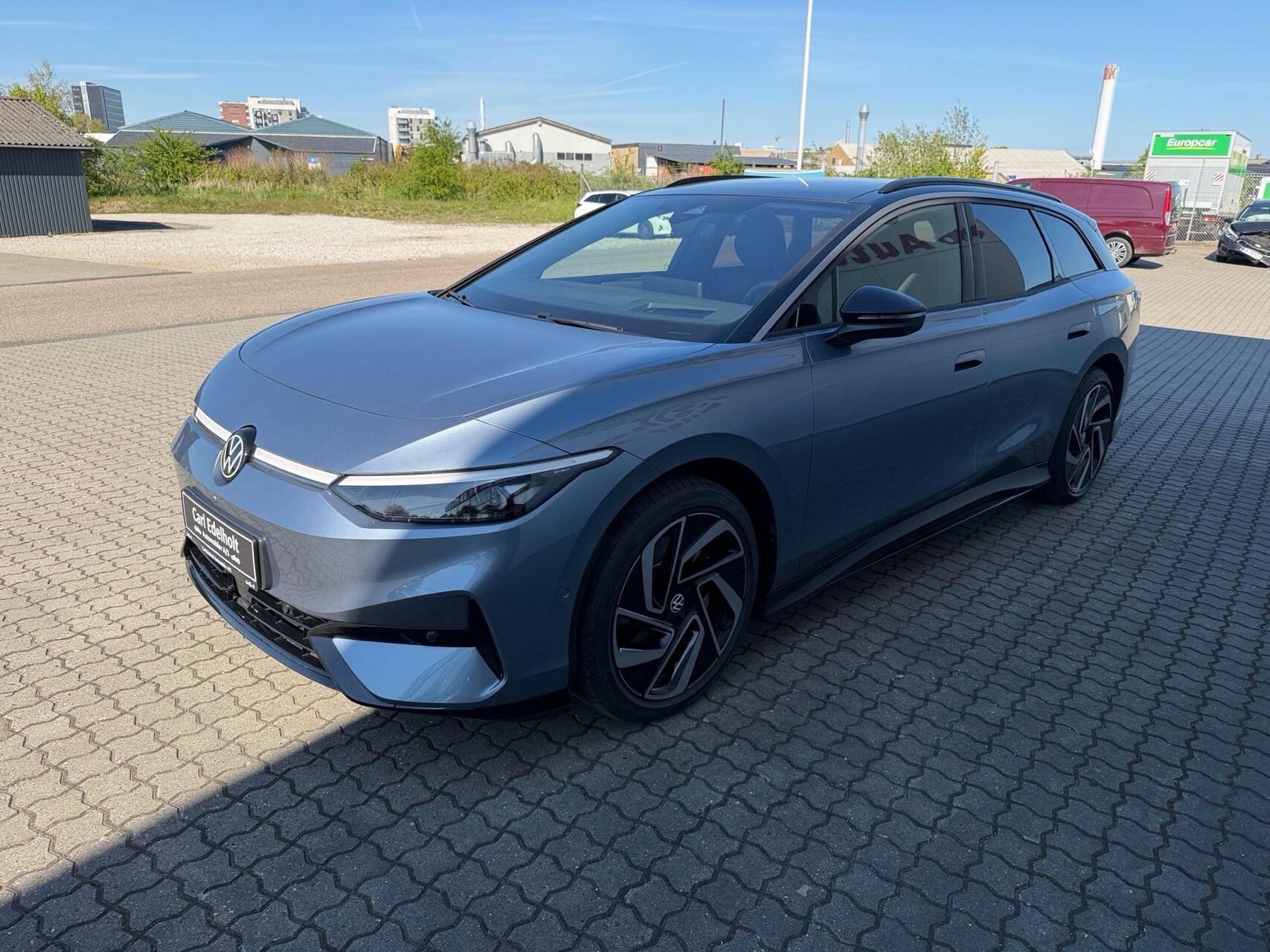Blå VW ID.7 fra 2024