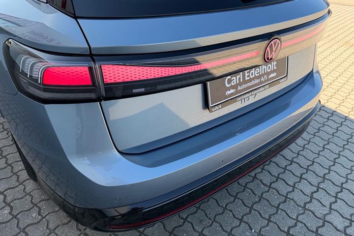 Blå VW ID.7 fra 2024