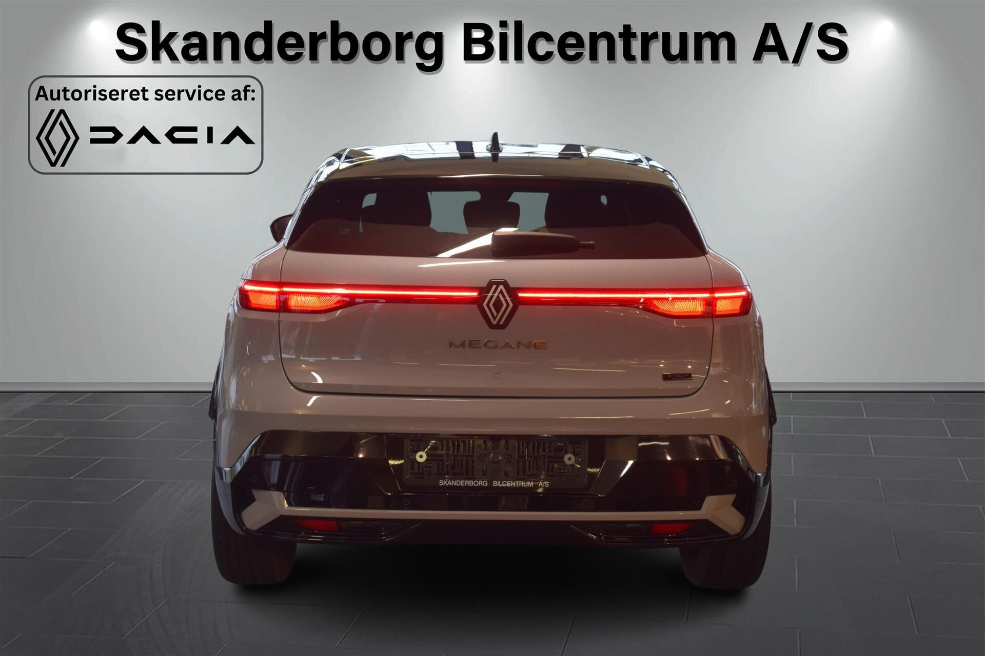 Grå Renault Mégane fra 2023
