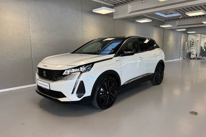 Hvid Peugeot 3008 fra 2021