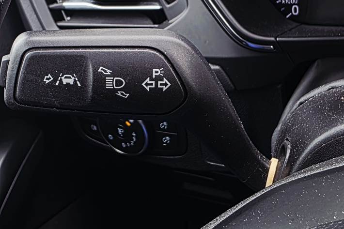 Grå Ford Focus fra 2019