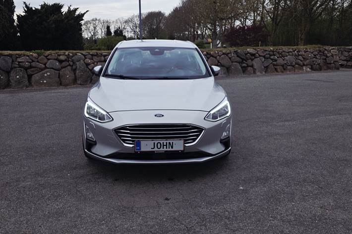 Grå Ford Focus fra 2019