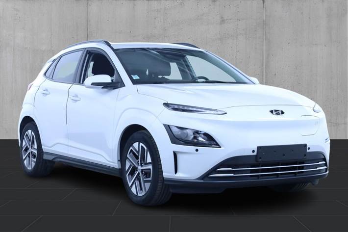 Hvid Hyundai Kona fra 2021