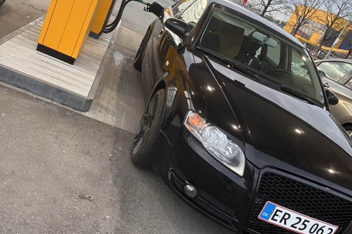 Sort Audi A4 fra 2006