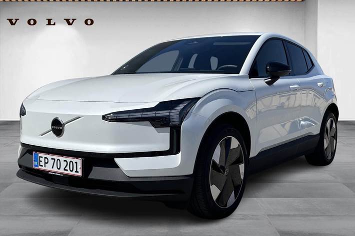 Hvid Volvo EX30 fra 2026