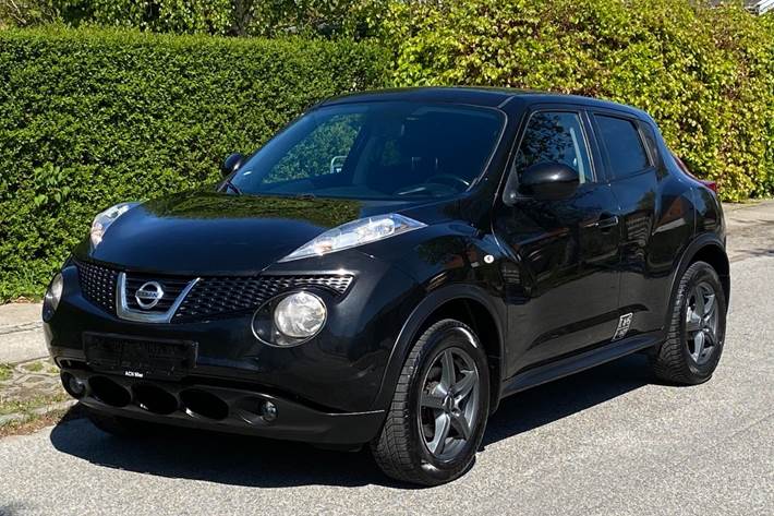 Sort Nissan Juke fra 2011