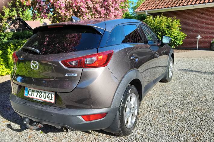 Brun Mazda CX-3 fra 2019