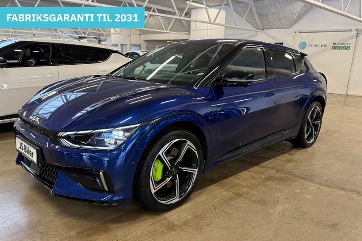 Blå Kia EV6 fra 2024