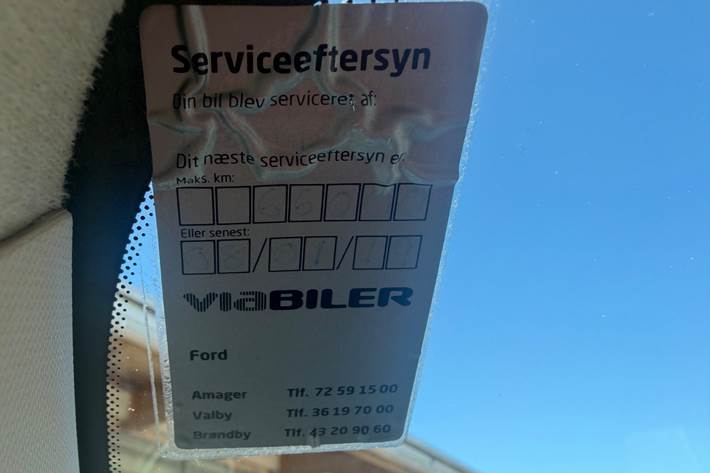 Grøn Ford Ka fra 2012