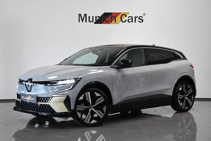 Grå Renault Megane E-Tech fra 2024
