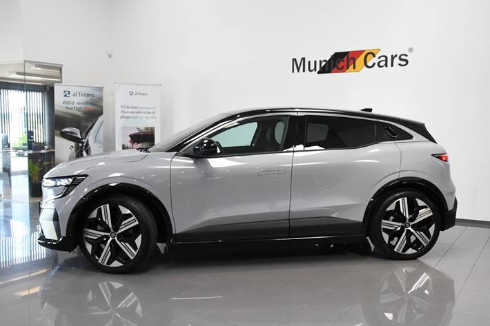 Grå Renault Megane E-Tech fra 2024