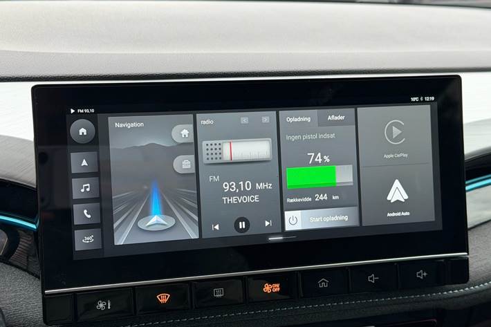Sort MG MG5 fra 2022