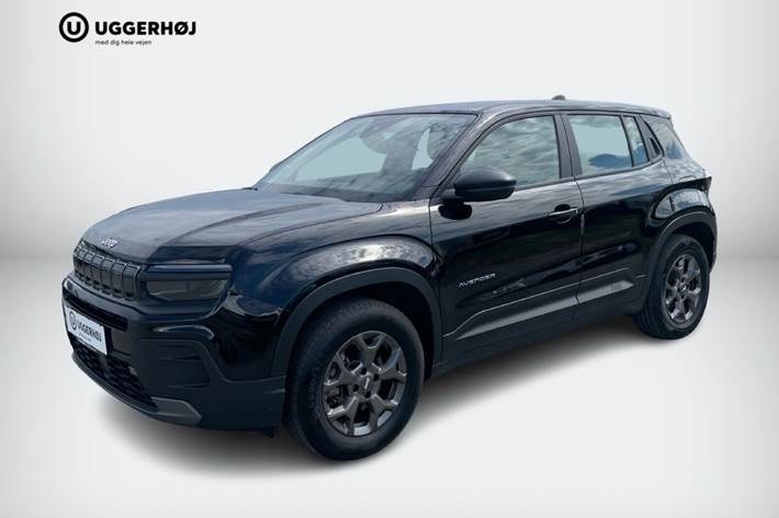 Sort Jeep Avenger fra 2023