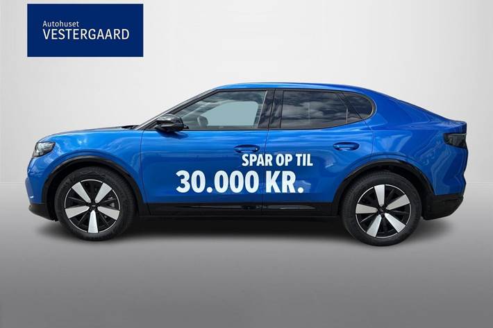 Blå Ford Capri fra 2025