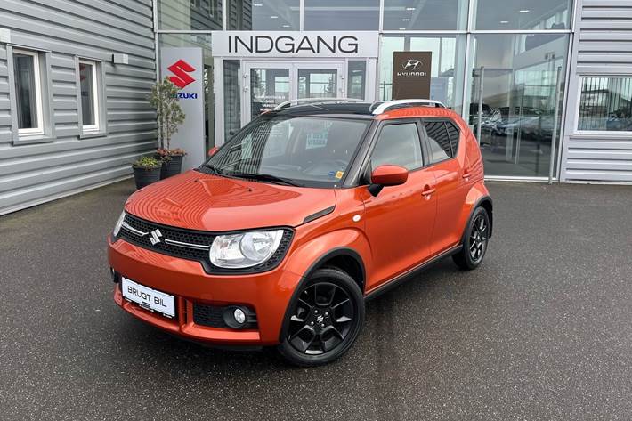 Orange Suzuki Ignis fra 2019