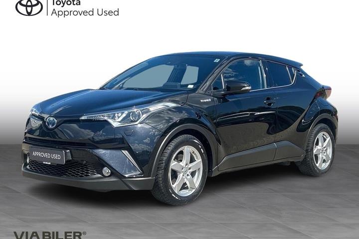 Sort Toyota C-HR fra 2018 set udefra
