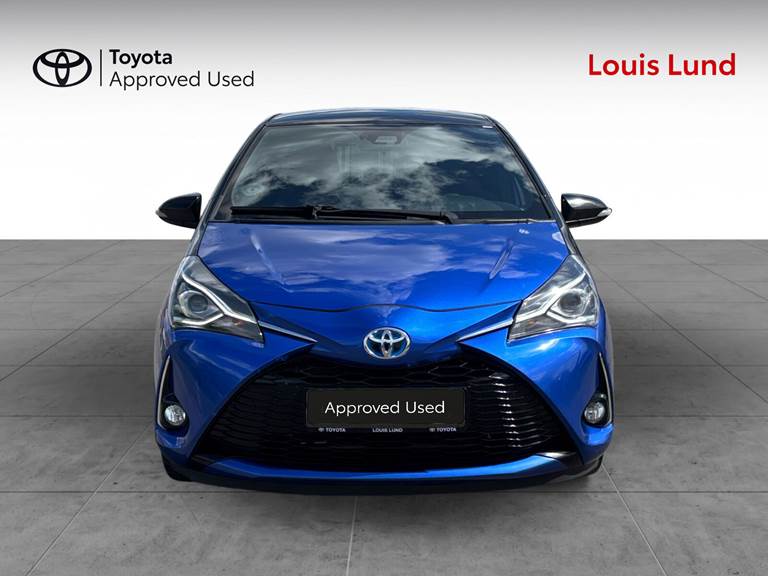 Toyota Yaris 1,5 Hybrid Flavour BLÅ E-CVT 100HK 5d Trinl. Gear