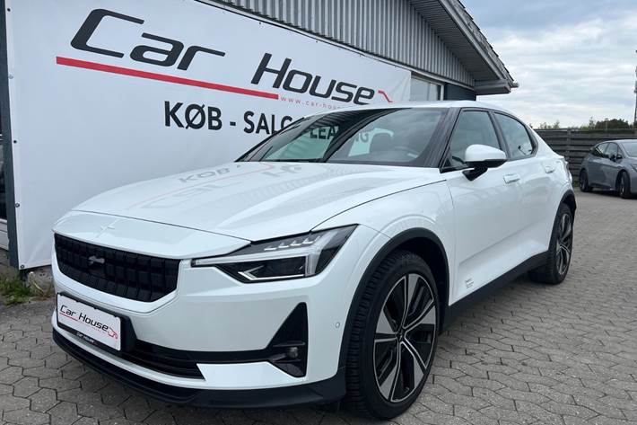Hvid Polestar 2 fra 2023