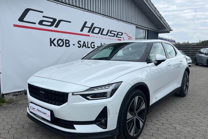 Hvid Polestar 2 fra 2023
