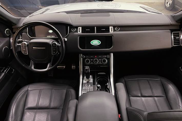 Hvid Land Rover Range Rover sport fra 2016