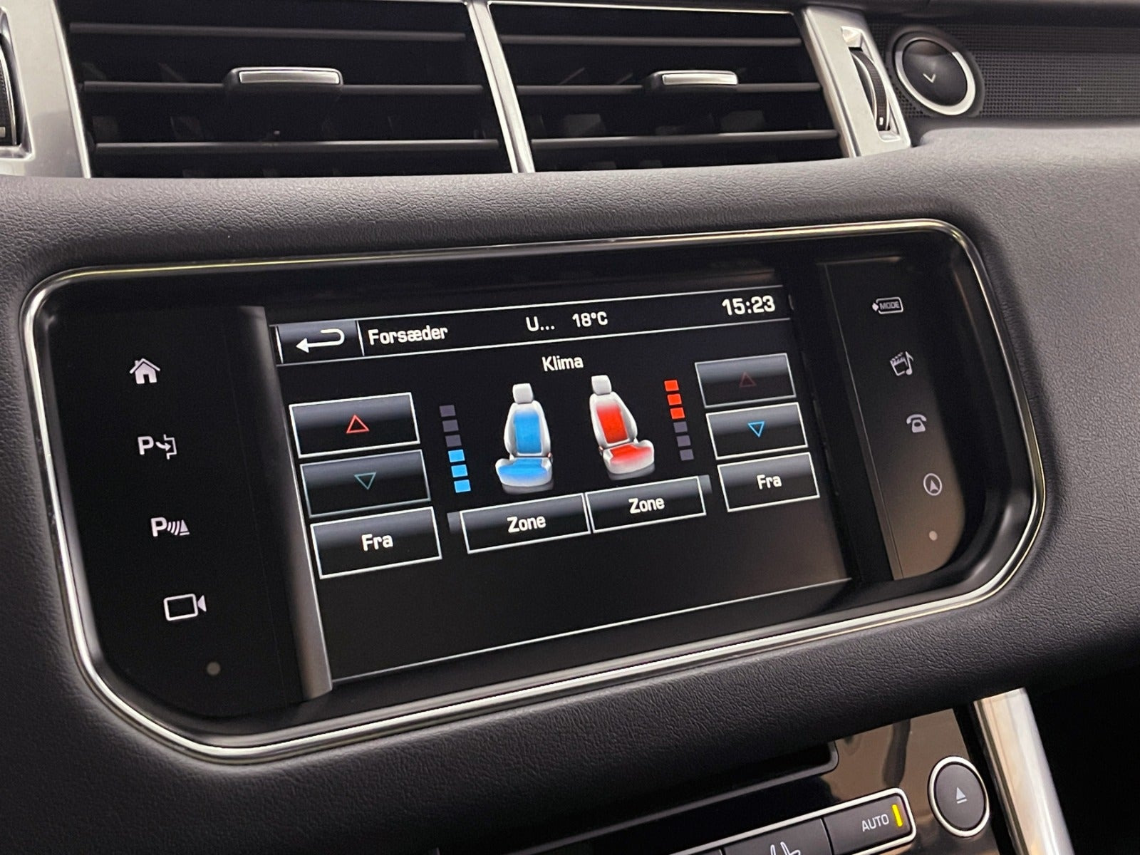 Hvid Land Rover Range Rover sport fra 2016