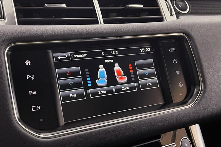 Hvid Land Rover Range Rover sport fra 2016