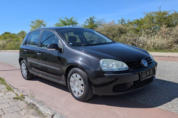 Sort VW Golf fra 2007