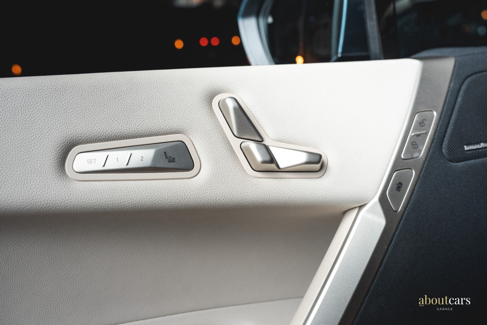 Blå BMW iX fra 2022