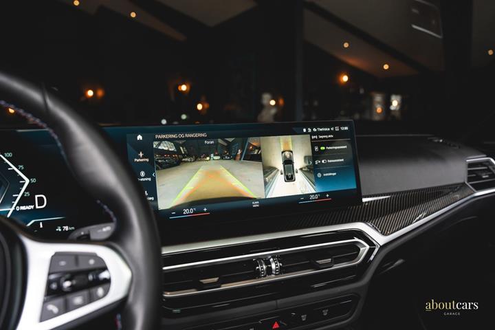 Grå BMW i4 fra 2023