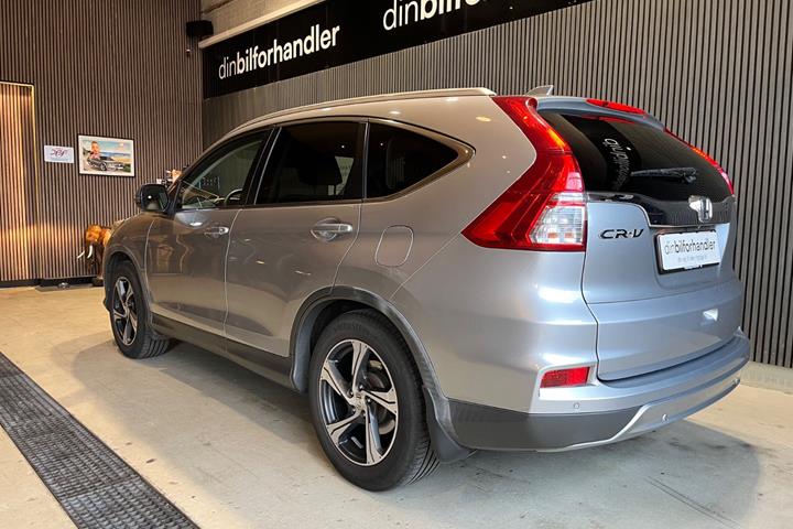 Sølv Honda CR-V fra 2017