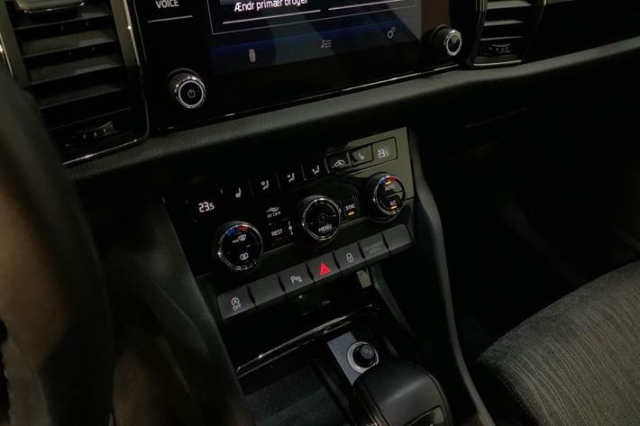 Hvid Skoda Kodiaq fra 2019