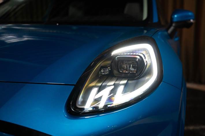 Blå Ford Puma fra 2026