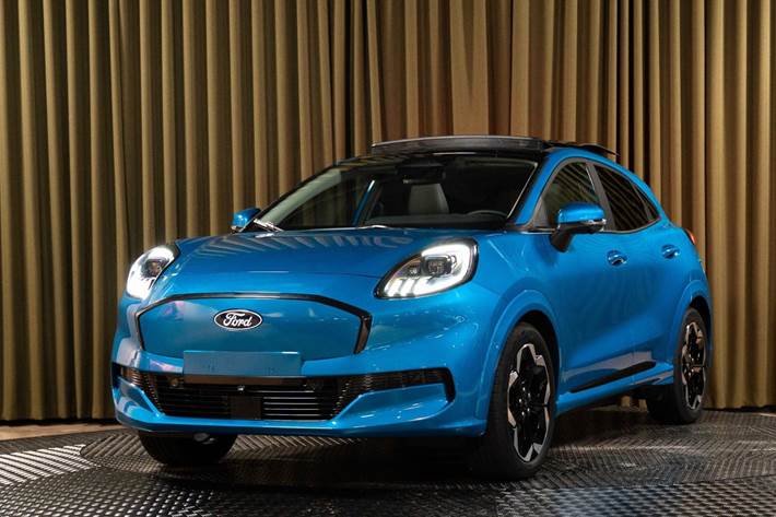 Blå Ford Puma fra 2026