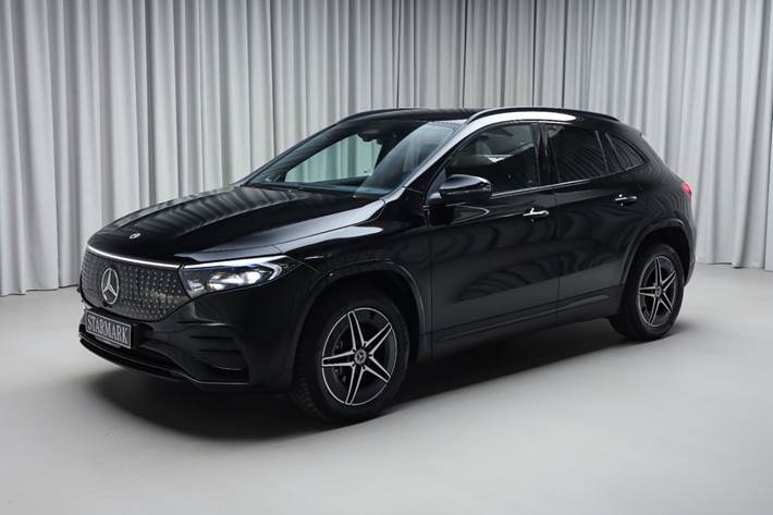 Sort Mercedes EQA250+ fra 2026 set udefra