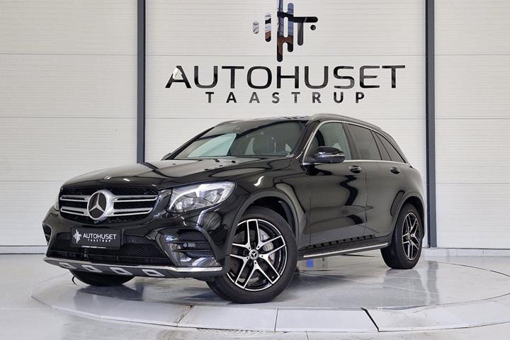 Sort Mercedes GLC250 d fra 2018 set udefra