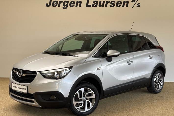 Sølv Opel Crossland X fra 2018