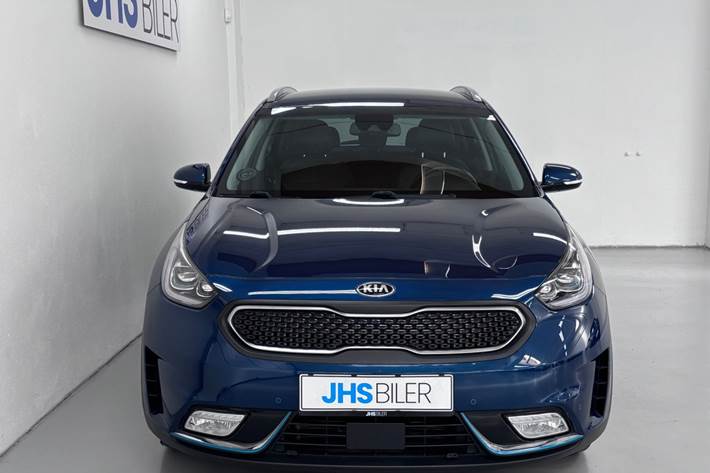 Blå Kia Niro fra 2018