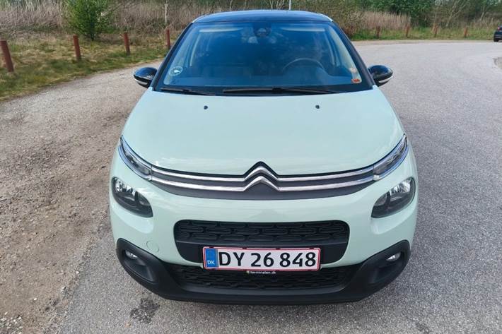 Blå Citroën C3 fra 2019