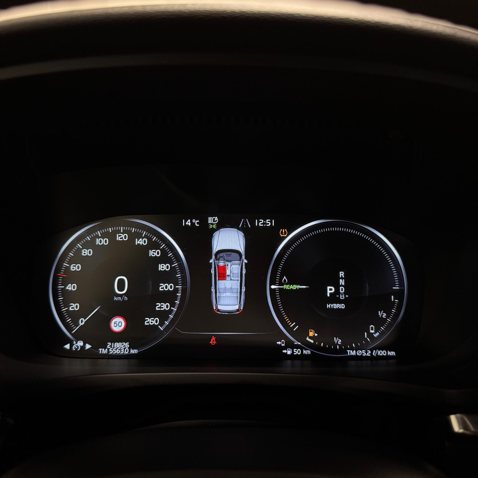 Hvid Volvo V60 fra 2022