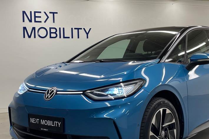 Blå VW ID.3 fra 2024