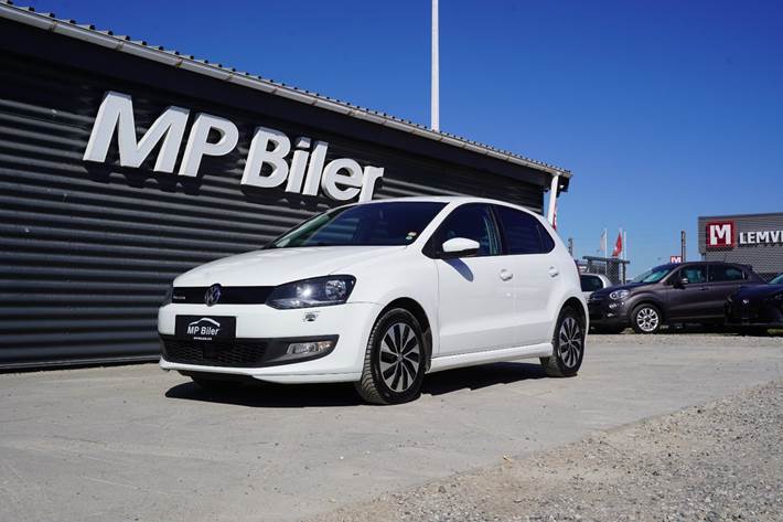 Hvid VW Polo fra 2015