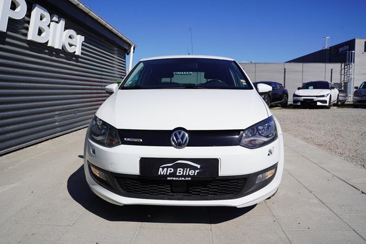 Hvid VW Polo fra 2015